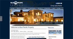 Desktop Screenshot of bluepacificproperty.com